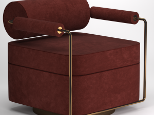 anderson armchair Model 3D