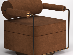 anderson armchair Model 3D