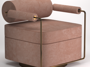 anderson armchair Model 3D
