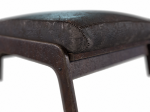 Omax Decor Zola Accent Chair Ottoman 3D Model