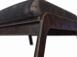 Omax Decor Zola Accent Chair Ottoman 3D Model
