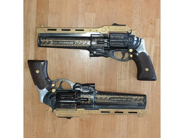 destiny2-la-derni&egrave;re-main--canon Modèles 3D en vedette .c4d .max .obj .3ds .fbx .stl .blend 