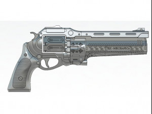 destiny2-the-last-hand--cannon Modelo de Impressão 3D