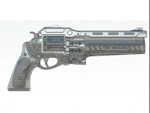 destiny2-la-derni&egrave;re-main--canon Modèles 3D en vedette