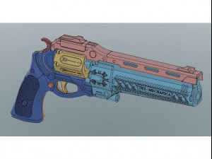 destiny2-the-last-hand--cannon Modelo de Impressão 3D