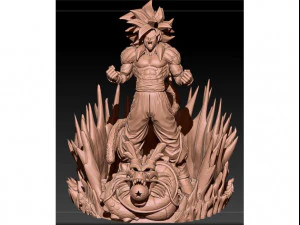 gokuss4 3D Принт Модель