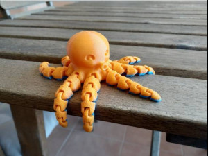 octopuscute Modello di stampa 3D