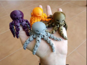 octopuscute Modello di stampa 3D