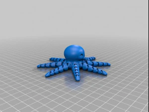 octopuscute 3D Print Model