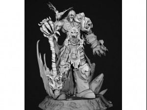 darksiders2-death 3Dプリントモデル