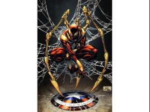 iron-spiderman 3Dプリントモデル