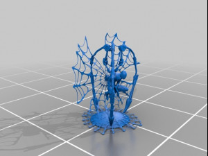 iron-spiderman 3Dプリントモデル
