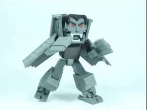 dr&aacute;cula-transformable-para-halloween Modelo de impresión 3D