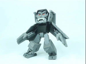 dr&aacute;cula-transformable-para-halloween Modelo de impresión 3D