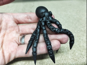 octopus-20--key-chain 3Dプリントモデル