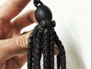 octopus-20--key-chain 3D Print Model