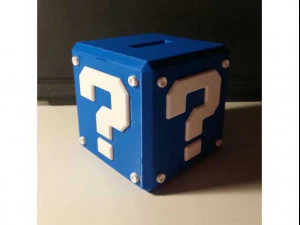 Mario-bros--cofrinho Modelo de Impressão 3D