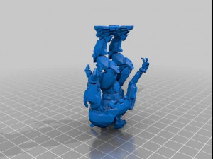 Pacific-rim - Jaegers Modelo de Impressão 3D