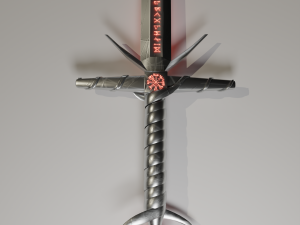 full metal sword 3D Модель