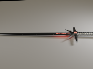 full metal sword 3D मॉडल
