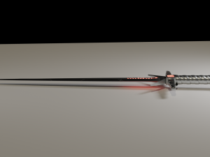 full metal sword 3D मॉडल