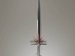 full metal sword 3D मॉडल