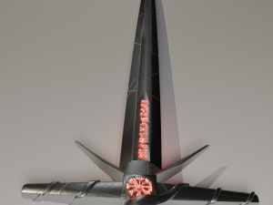 full metal sword 3D मॉडल
