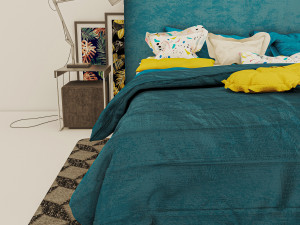 bed01 Model 3D