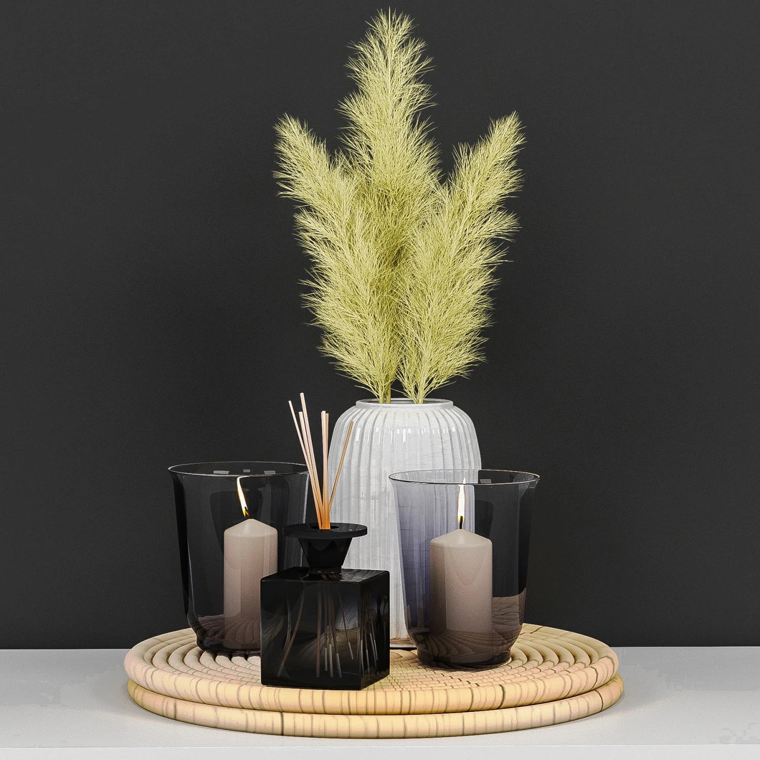 asesori set 01 3D Model .c4d .max .obj .3ds .fbx .stl .blend 