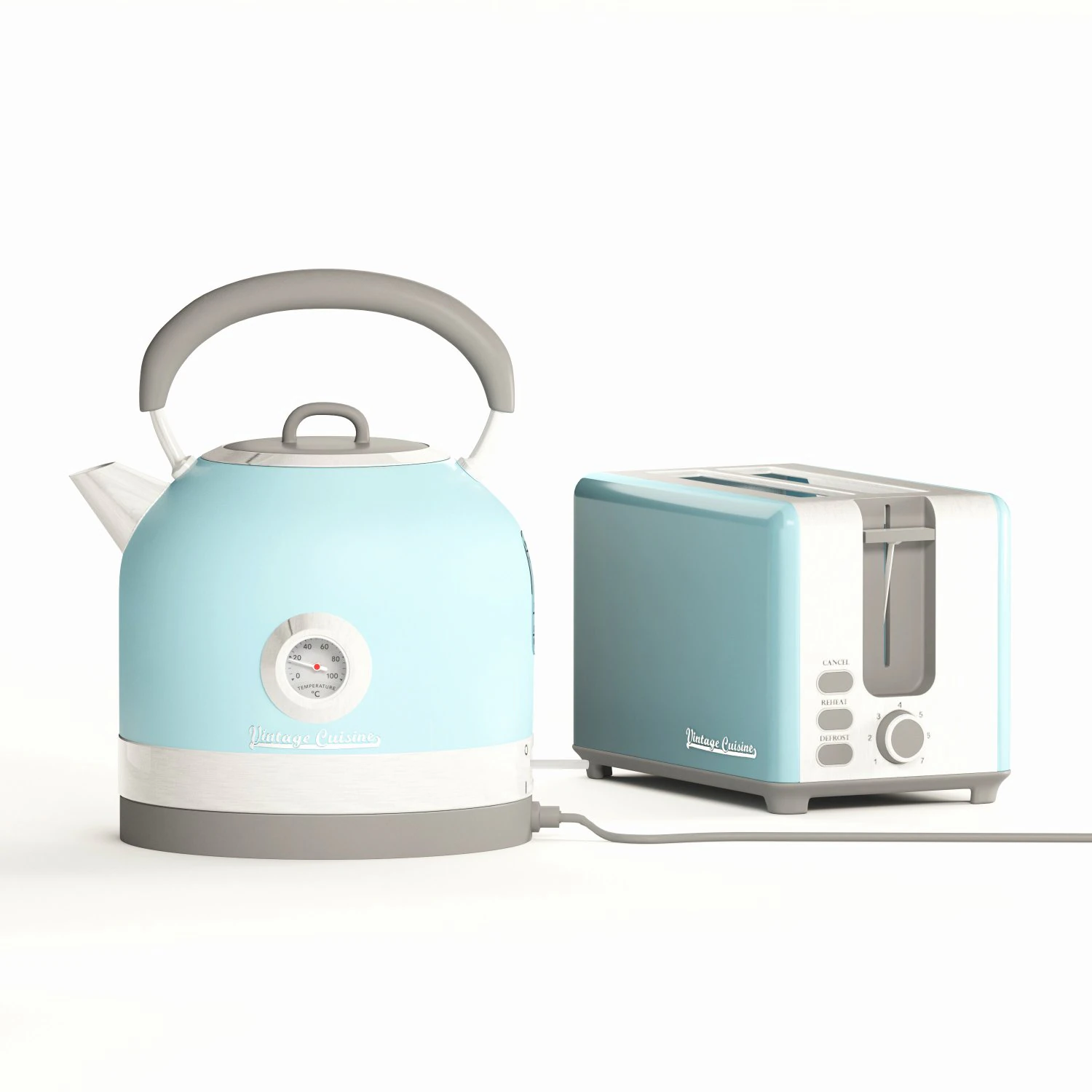 vintage cuisine kitchen appliance 3D Model .c4d .max .obj .3ds .fbx .stl .blend 