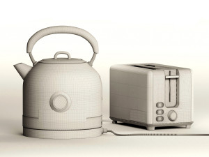 vintage cuisine kitchen appliance 3D 모델