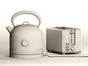 vintage cuisine kitchen appliance 3D Model