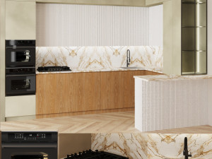 ikea kitchen 3D मॉडल