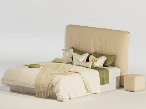 bed 03 3D Model