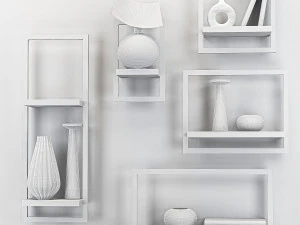 shelf decorativ 3D Model