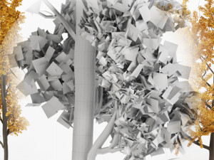 ginko tree 3D Model