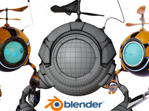 Gardener Robot 3D Models