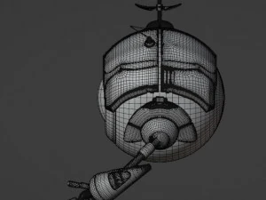 Gardener Robot 3D Model
