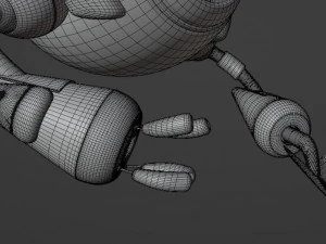 Gardener Robot 3D Model