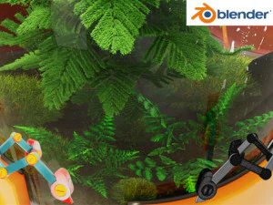 Terrarium robot 3D Model