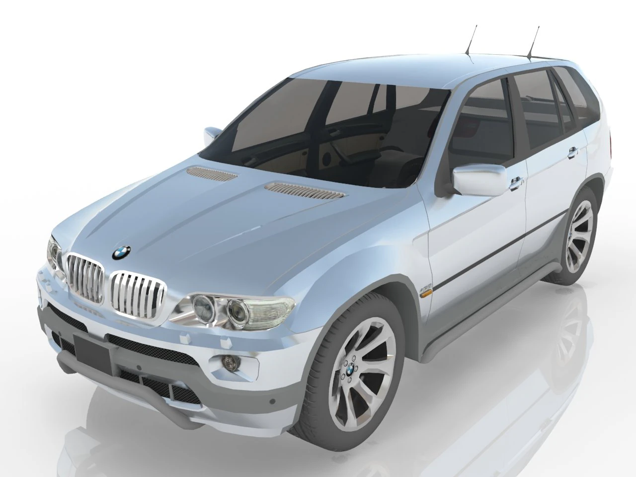 car jeep off-road vehicle cheap car 3D Model .c4d .max .obj .3ds .fbx .stl .blend 
