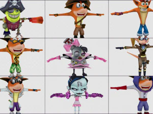 cartoon - characters 3D Model