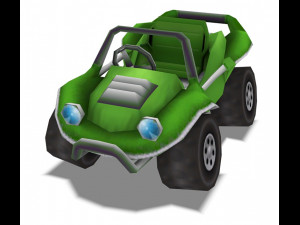 cartoon - car 3D 모델