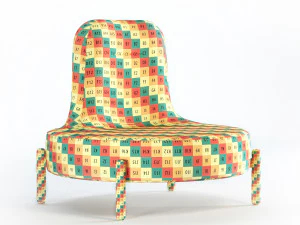 jade sofa 3D Model