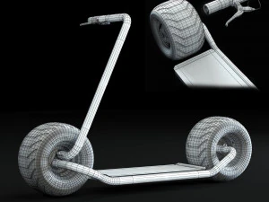 electric scooter stator 3D Model