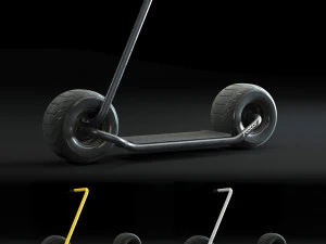 electric scooter stator 3D Model