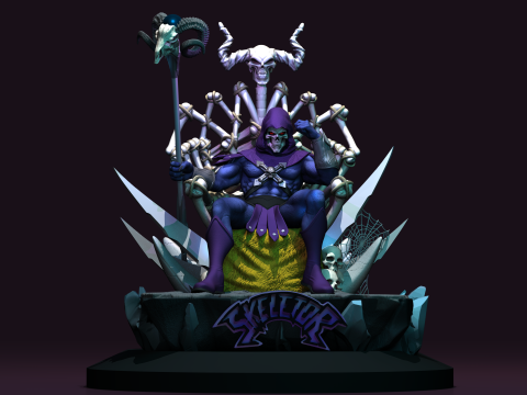 Skeletor 3D 打印模型