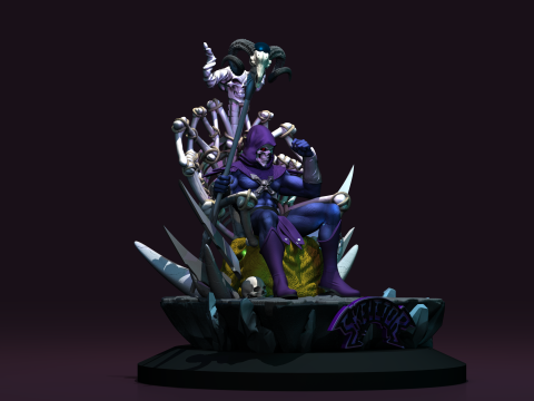 Skeletor 3D 打印模型