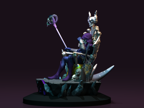 Skeletor 3D 打印模型