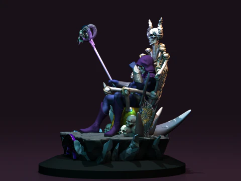 Skeletor 3D Print Model